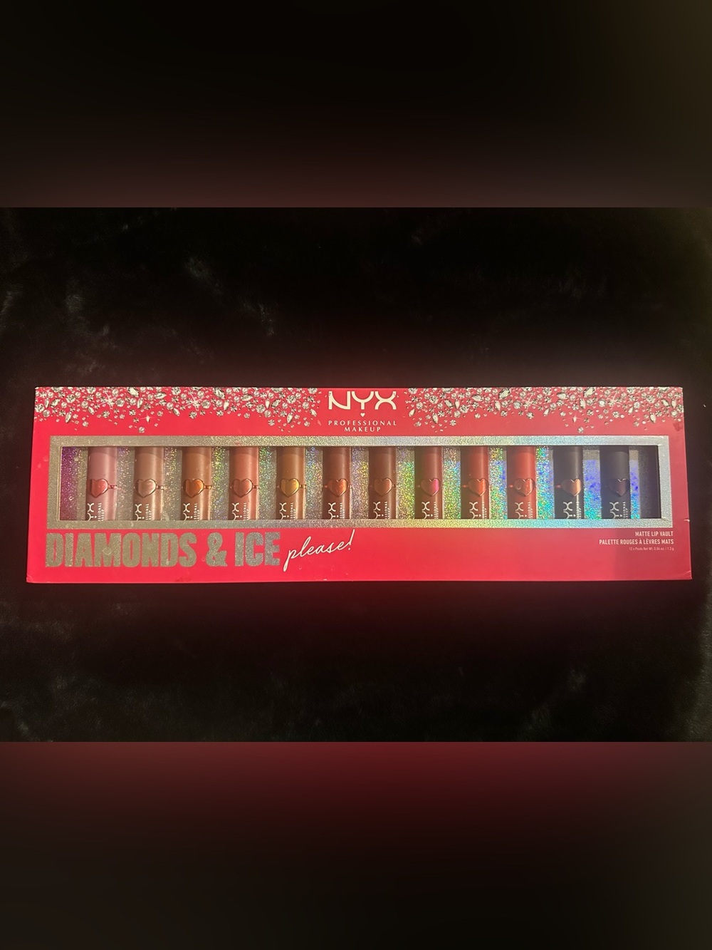 NYX Diamonds & Ice Matte Lip Vault β’ 12βPiece Set β’ New